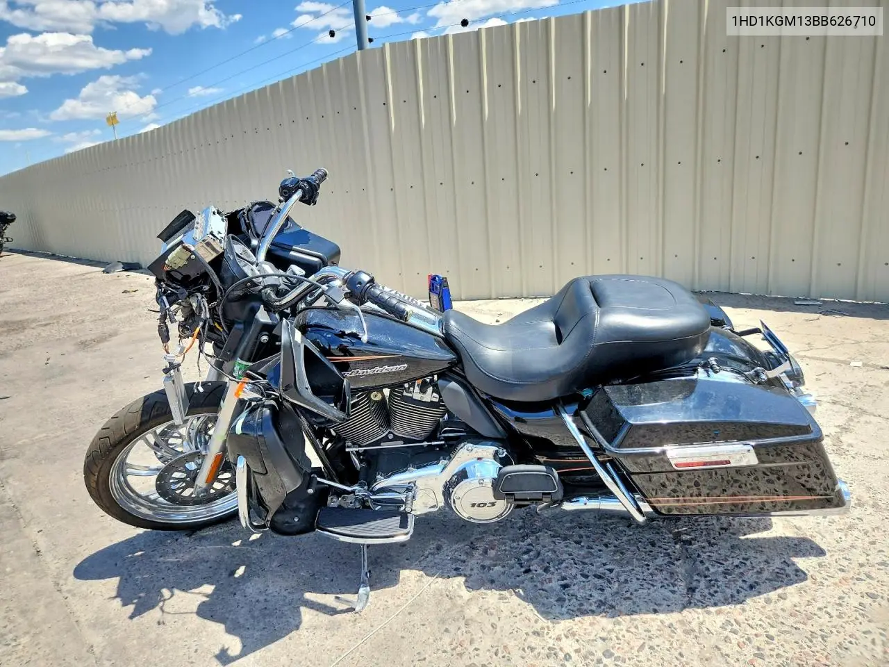 2011 Harley-Davidson Fltru VIN: 1HD1KGM13BB626710 Lot: 60817606
