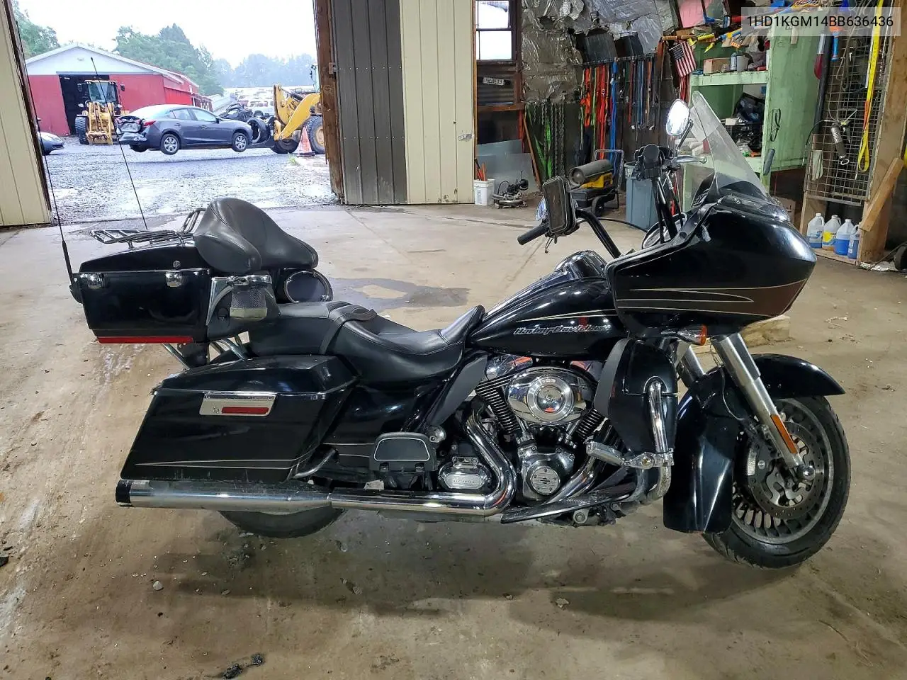 2011 Harley-Davidson Fltru VIN: 1HD1KGM14BB636436 Lot: 62029966