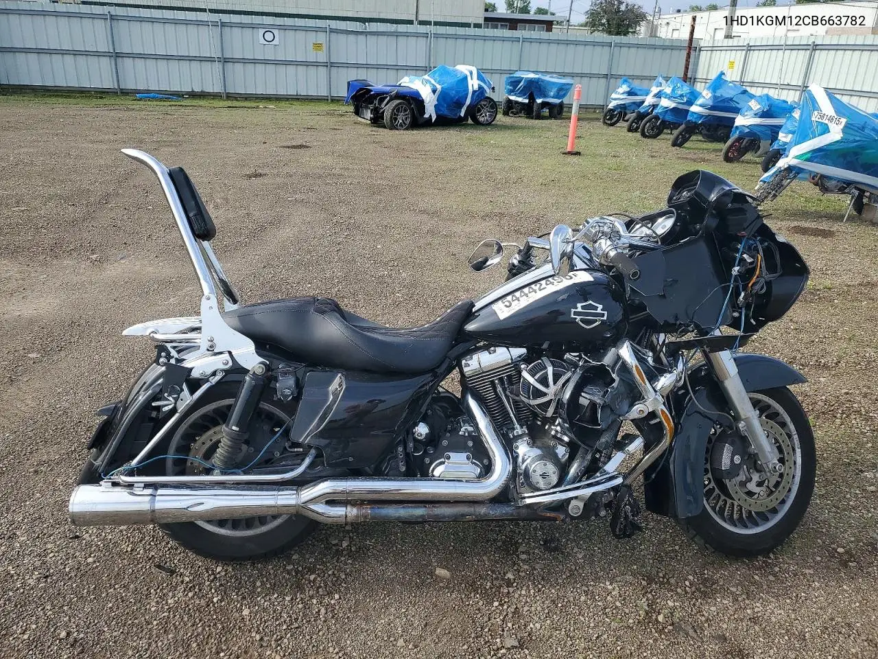 2012 Harley-Davidson Fltru Road Glide Ultra VIN: 1HD1KGM12CB663782 Lot: 54442496