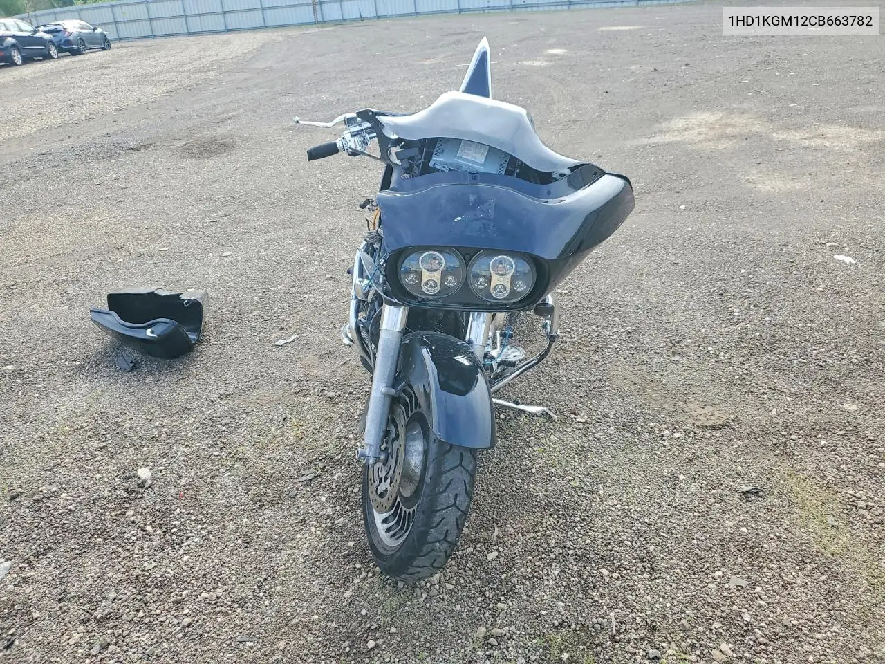 2012 Harley-Davidson Fltru Road Glide Ultra VIN: 1HD1KGM12CB663782 Lot: 54442496