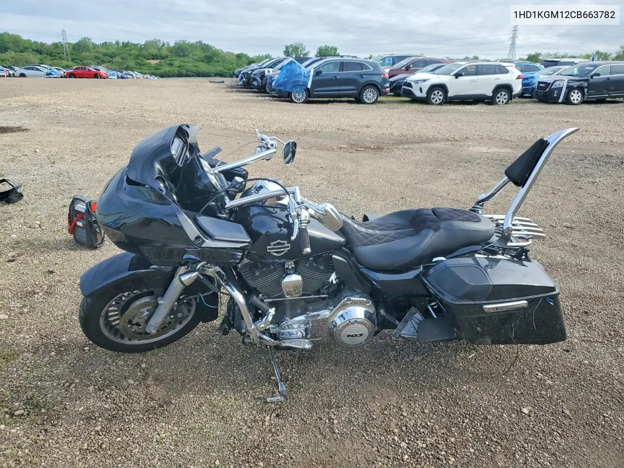 2012 Harley-Davidson Fltru Road Glide Ultra VIN: 1HD1KGM12CB663782 Lot: 54442496