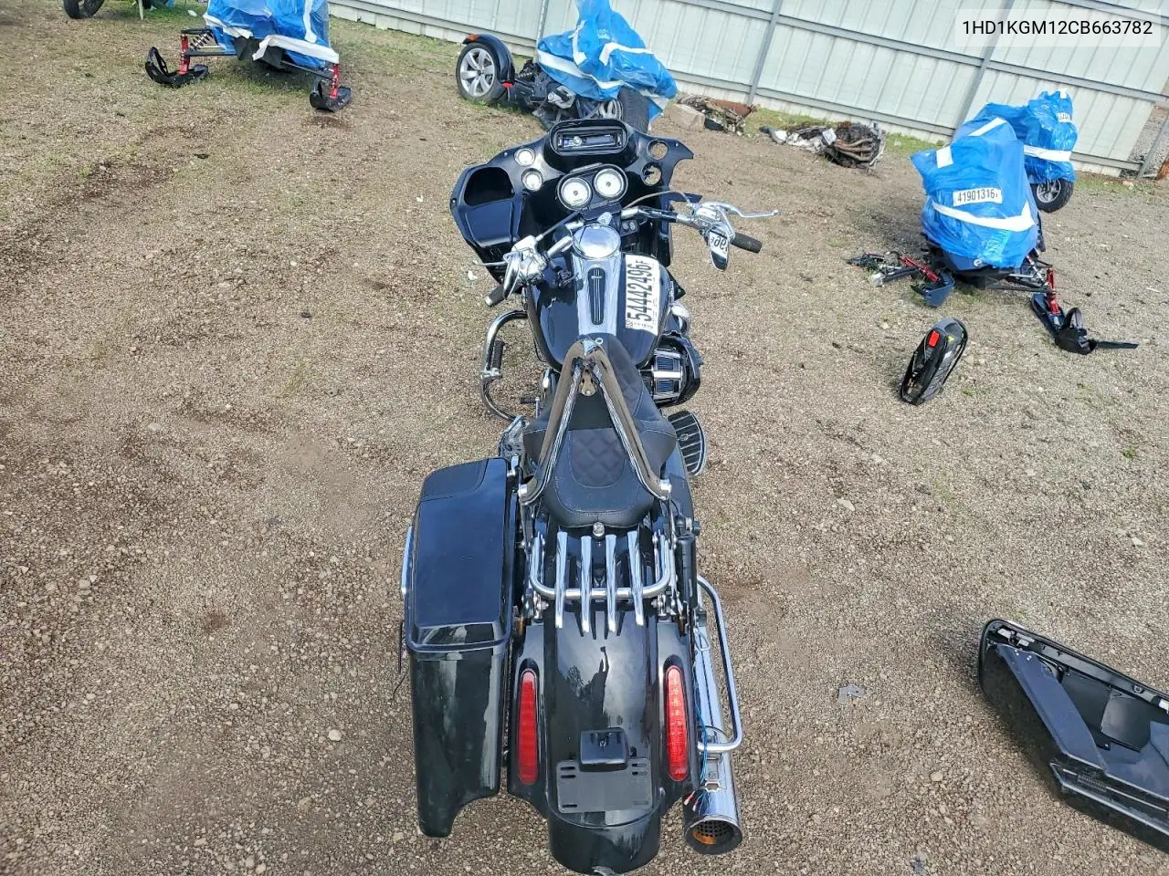 2012 Harley-Davidson Fltru Road Glide Ultra VIN: 1HD1KGM12CB663782 Lot: 54442496