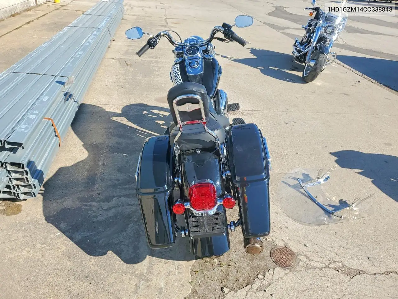 2012 Harley-Davidson Fld Switchback VIN: 1HD1GZM14CC338848 Lot: 57889796