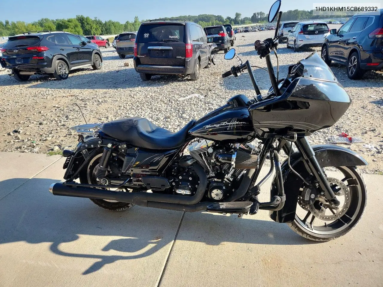 2012 Harley-Davidson Fltrx Road Glide Custom VIN: 1HD1KHM15CB689332 Lot: 59143536