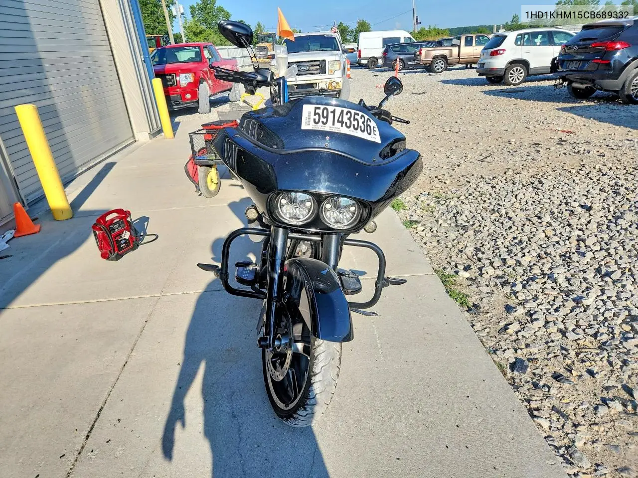 2012 Harley-Davidson Fltrx Road Glide Custom VIN: 1HD1KHM15CB689332 Lot: 59143536
