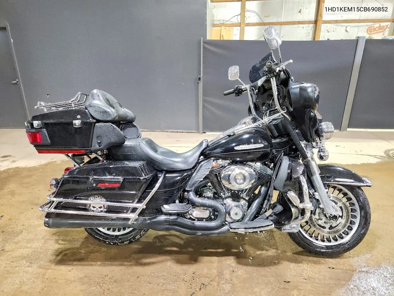 2012 Harley-Davidson Flhtk Electra Glide Ultra Limited VIN: 1HD1KEM15CB690852 Lot: 59834386