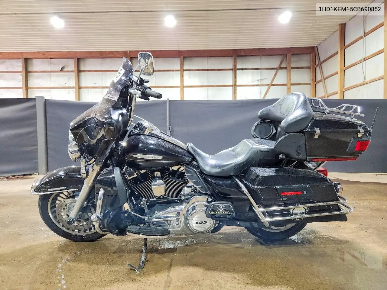 2012 Harley-Davidson Flhtk Electra Glide Ultra Limited VIN: 1HD1KEM15CB690852 Lot: 59834386