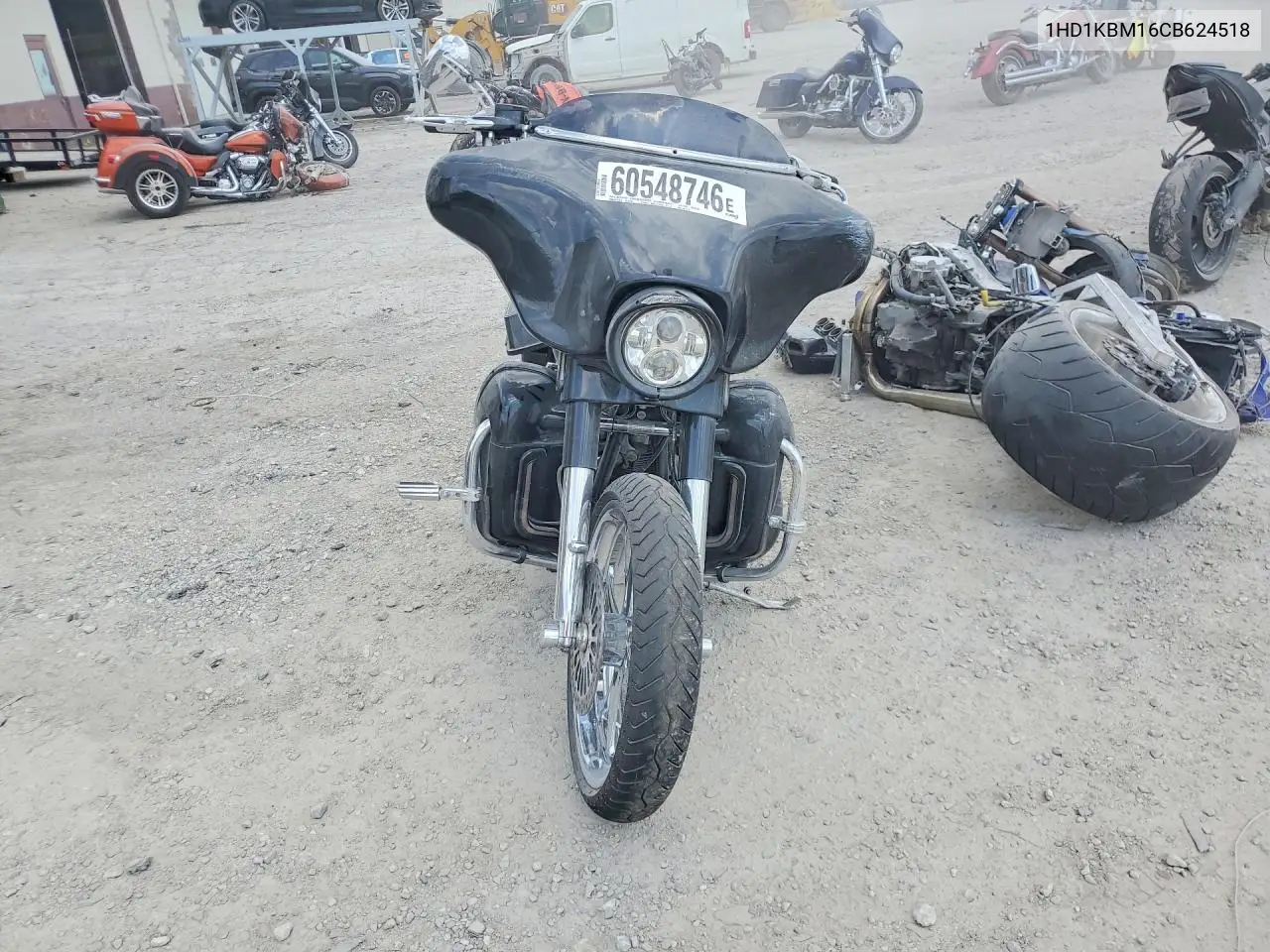 2012 Harley-Davidson Flhx Street Glide VIN: 1HD1KBM16CB624518 Lot: 60548746