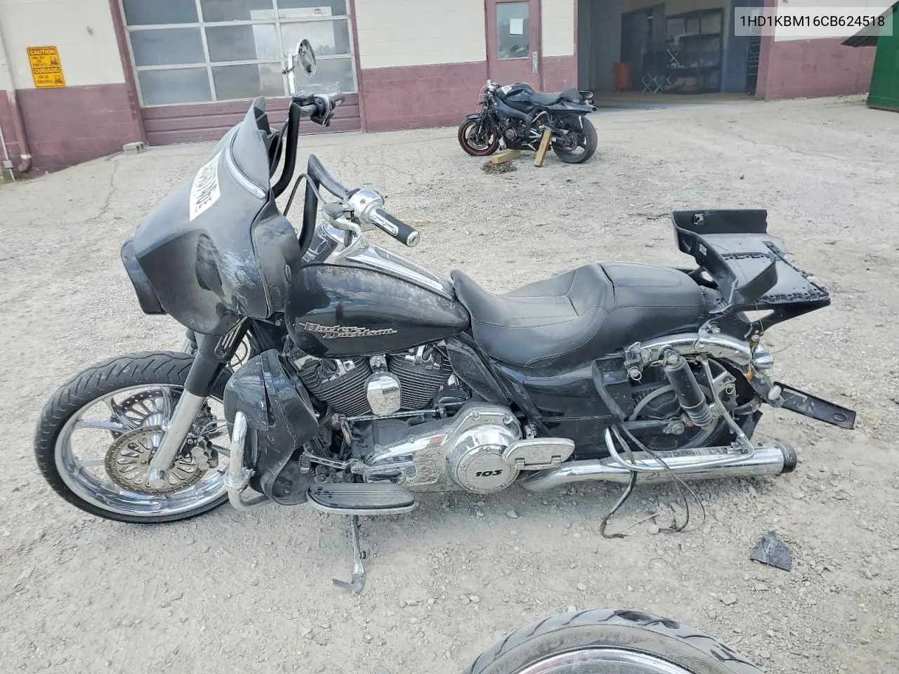 2012 Harley-Davidson Flhx Street Glide VIN: 1HD1KBM16CB624518 Lot: 60548746