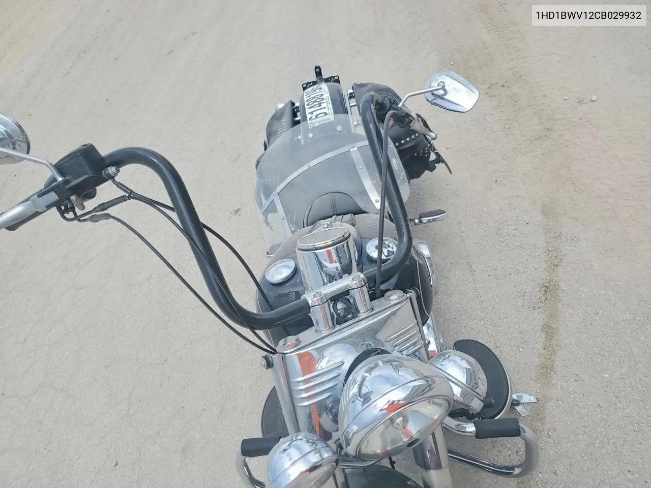 2012 Harley-Davidson Flstc Heritage Softail Classic VIN: 1HD1BWV12CB029932 Lot: 61488196