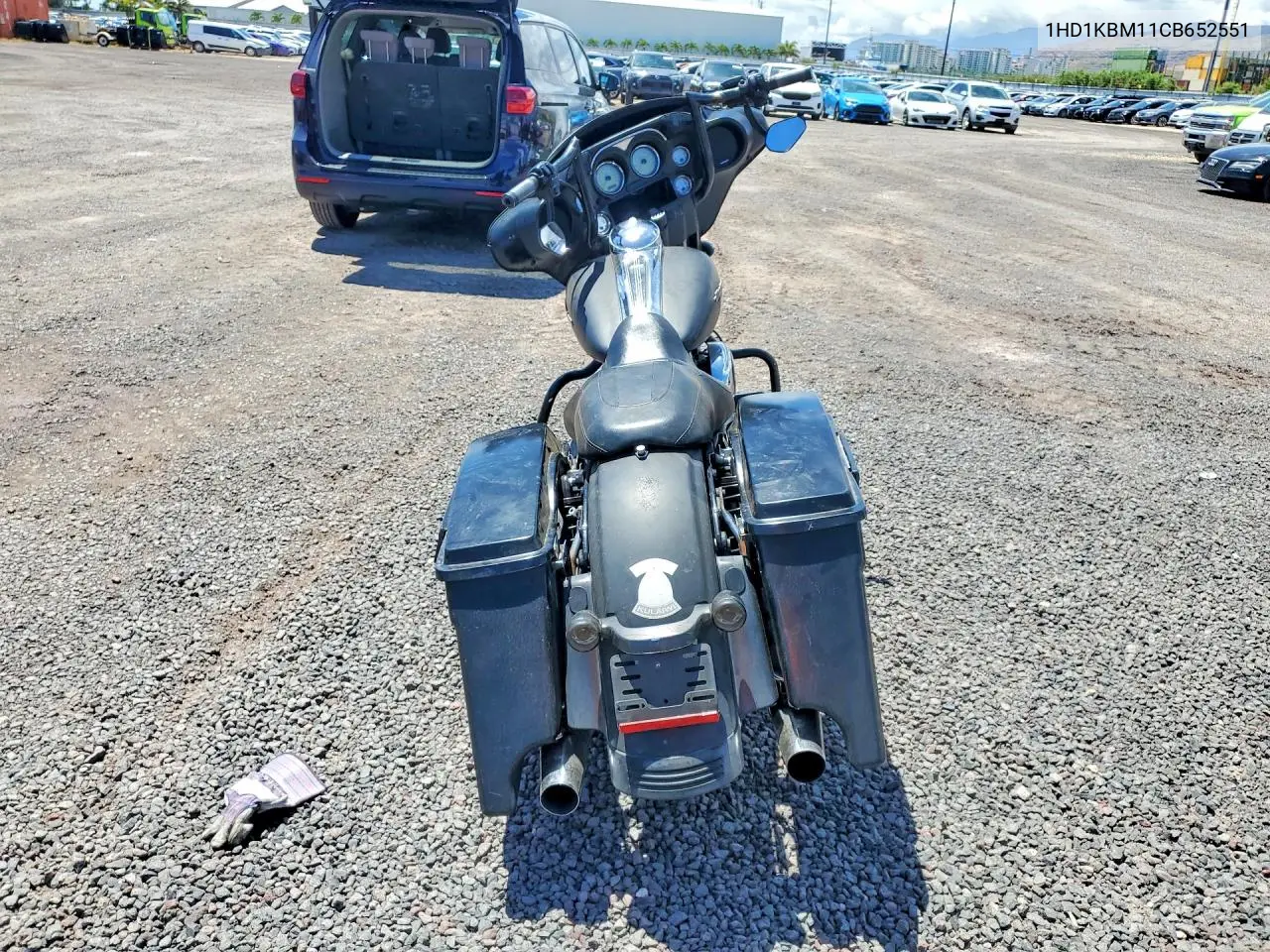 2012 Harley-Davidson Flhx Street Glide VIN: 1HD1KBM11CB652551 Lot: 61522116
