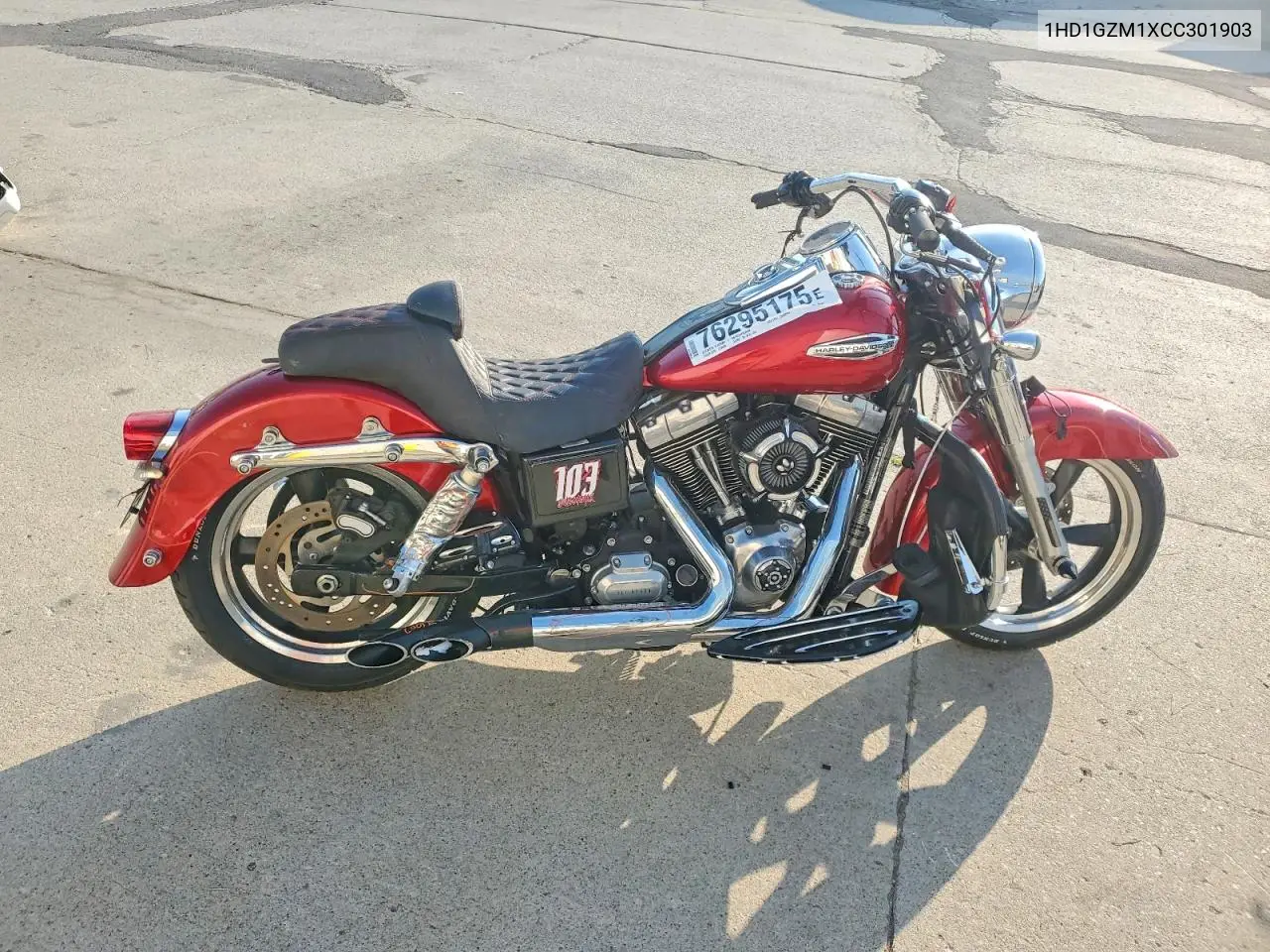 2012 Harley-Davidson Fld Switchback VIN: 1HD1GZM1XCC301903 Lot: 76295175