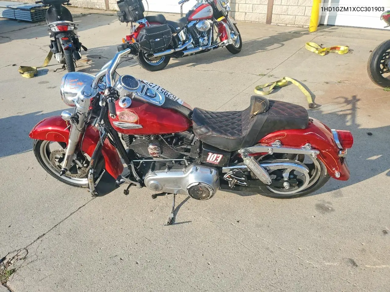 2012 Harley-Davidson Fld Switchback VIN: 1HD1GZM1XCC301903 Lot: 76295175