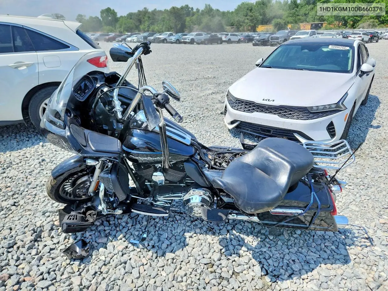 2013 Harley-Davidson Fltru Road Glide Ultra VIN: 1HD1KGM10DB660378 Lot: 50820216