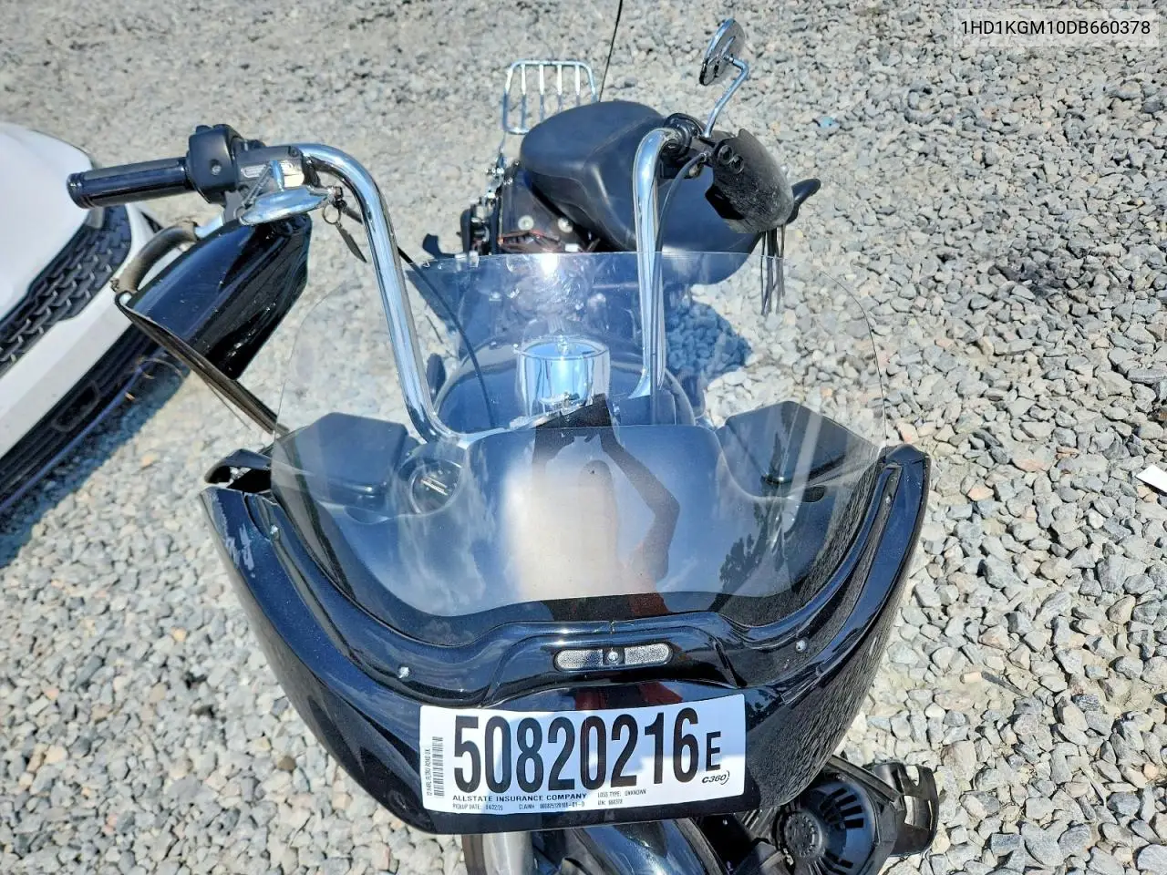 2013 Harley-Davidson Fltru Road Glide Ultra VIN: 1HD1KGM10DB660378 Lot: 50820216
