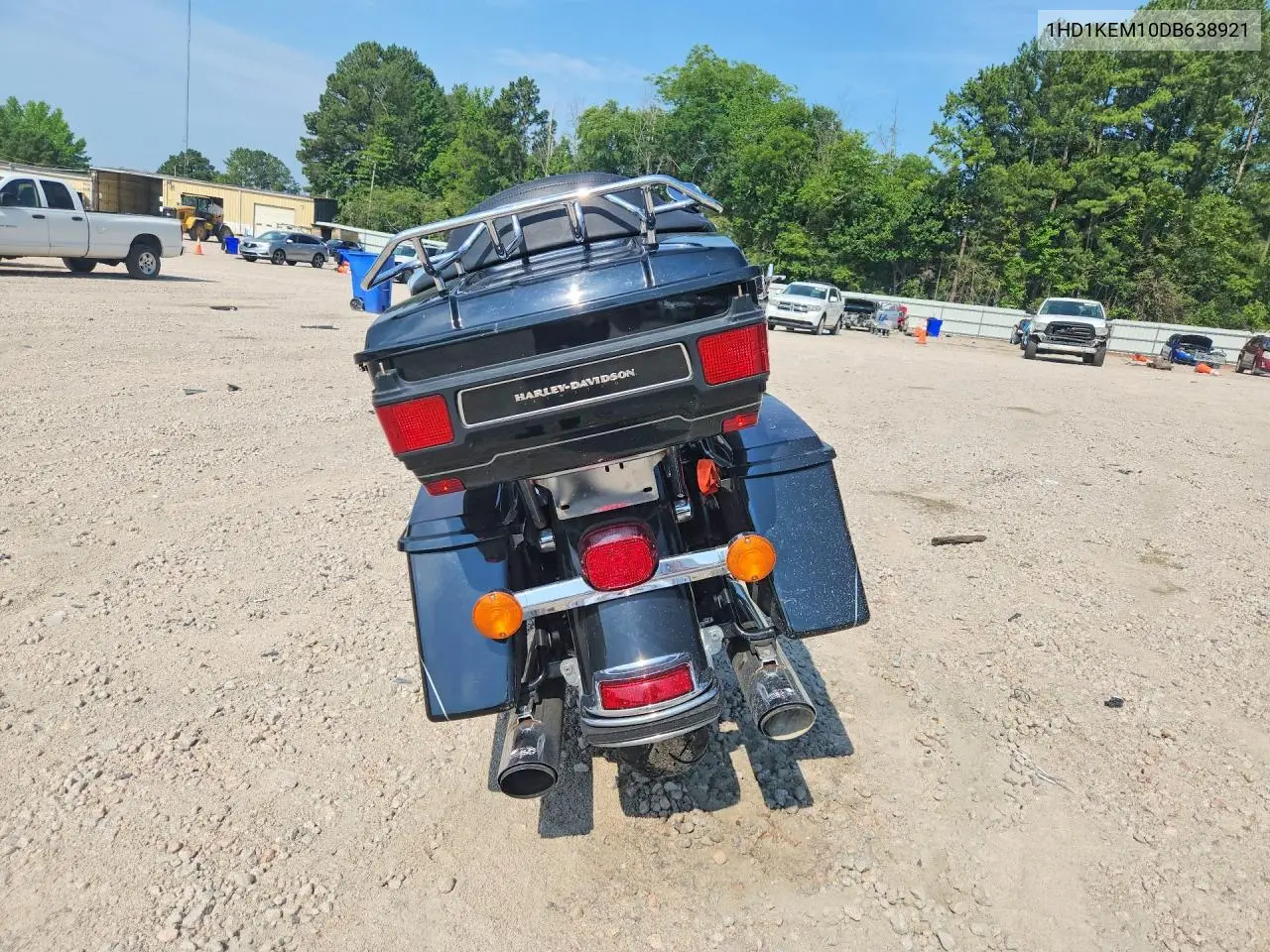2013 Harley-Davidson Flhtk Electra Glide Ultra Limited VIN: 1HD1KEM10DB638921 Lot: 59889406