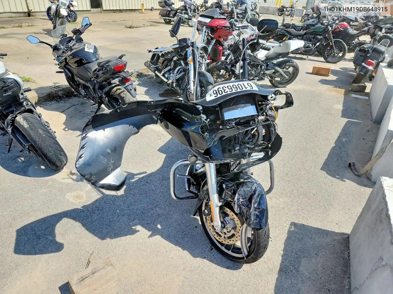 2013 Harley-Davidson Fltrx Road Glide Custom VIN: 1HD1KHM19DB648915 Lot: 61066396