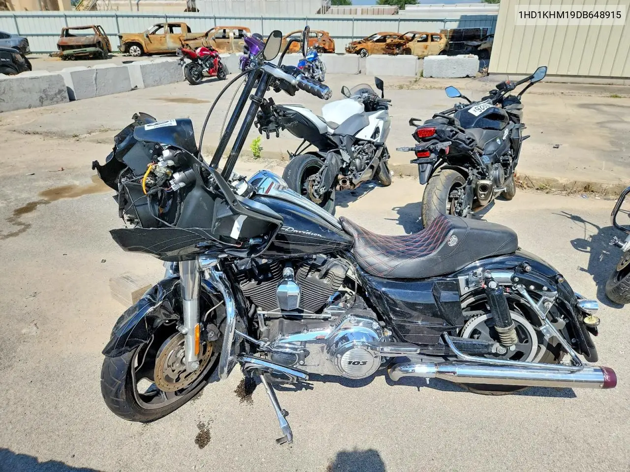 2013 Harley-Davidson Fltrx Road Glide Custom VIN: 1HD1KHM19DB648915 Lot: 61066396
