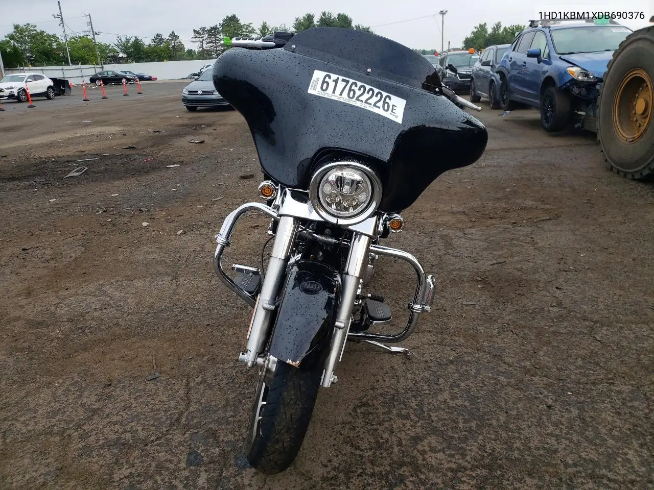 2013 Harley-Davidson Flhx Street Glide VIN: 1HD1KBM1XDB690376 Lot: 61762226