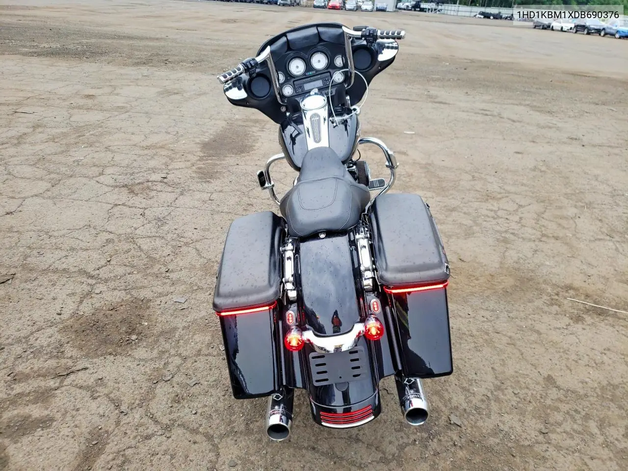 2013 Harley-Davidson Flhx Street Glide VIN: 1HD1KBM1XDB690376 Lot: 61762226