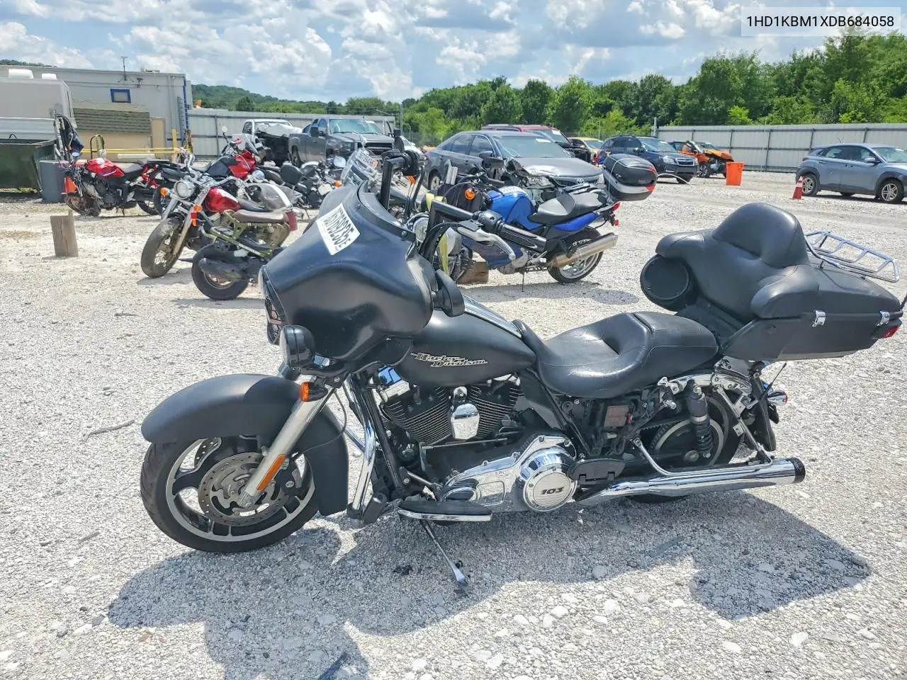 2013 Harley-Davidson Flhx Street Glide VIN: 1HD1KBM1XDB684058 Lot: 85769235