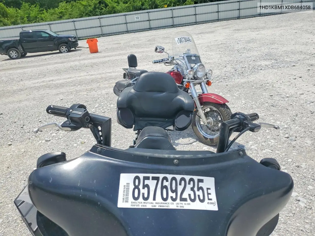 2013 Harley-Davidson Flhx Street Glide VIN: 1HD1KBM1XDB684058 Lot: 85769235