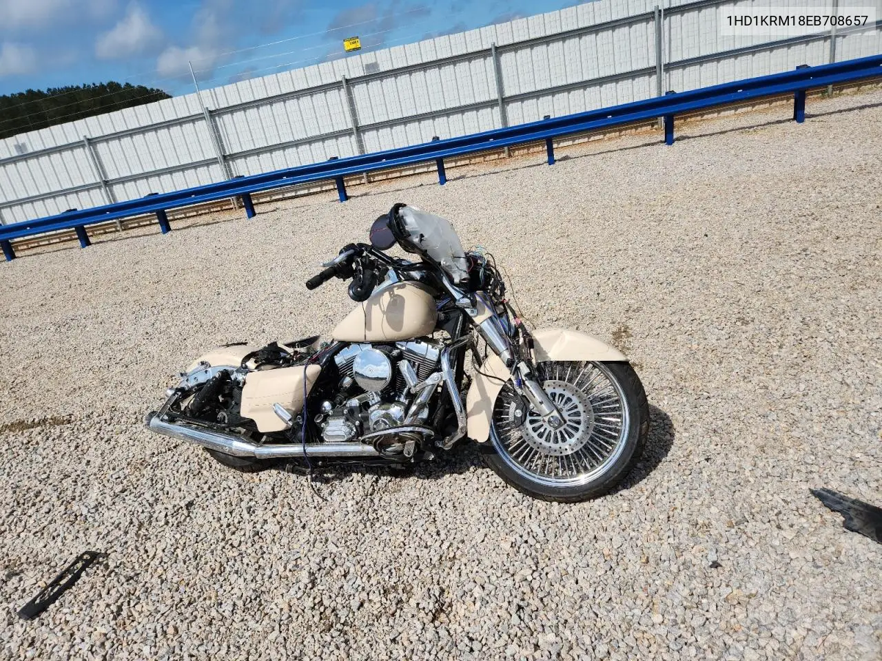 2014 Harley-Davidson Flhxs Street Glide Special VIN: 1HD1KRM18EB708657 Lot: 48496916