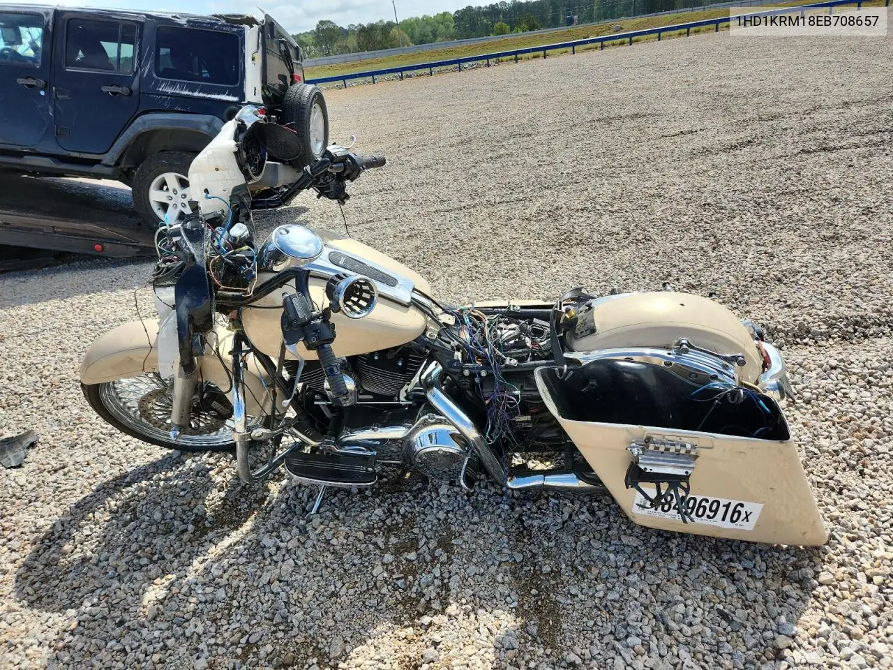 2014 Harley-Davidson Flhxs Street Glide Special VIN: 1HD1KRM18EB708657 Lot: 48496916