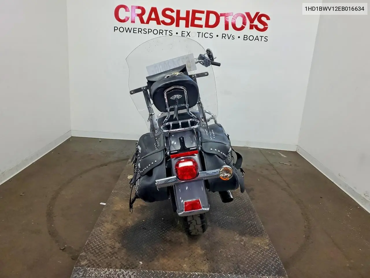 2014 Harley-Davidson Flstc Heritage Softail Classic VIN: 1HD1BWV12EB016634 Lot: 57743966
