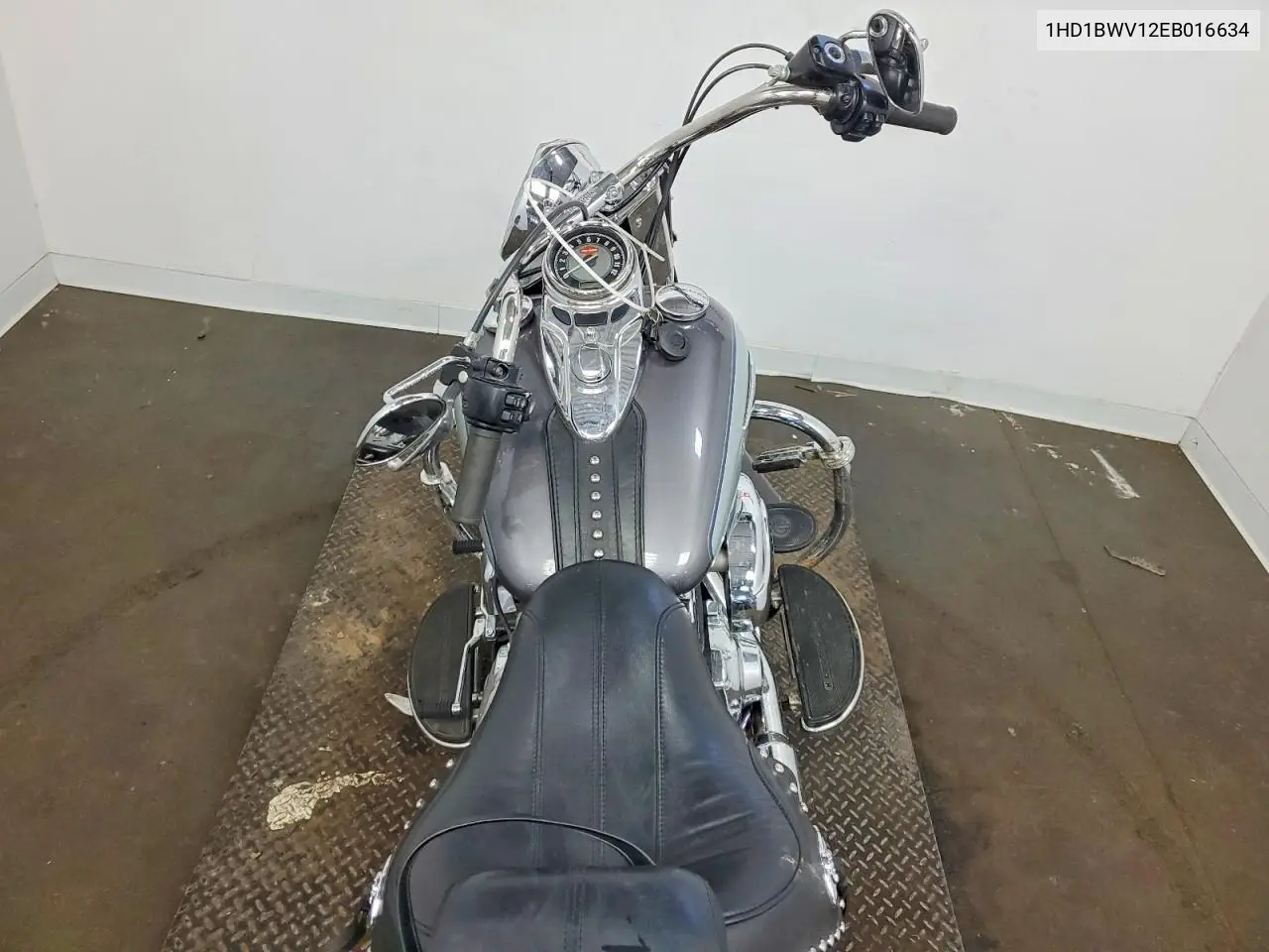 2014 Harley-Davidson Flstc Heritage Softail Classic VIN: 1HD1BWV12EB016634 Lot: 57743966