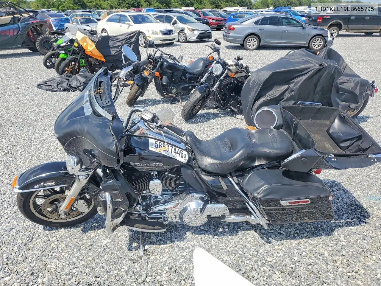 2014 Harley-Davidson Flhtk Electra Glide Ultra Limited VIN: 1HD1KEL19EB665795 Lot: 58877446