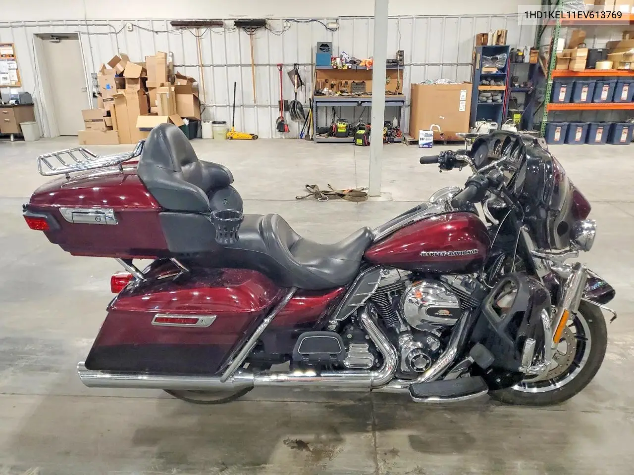2014 Harley-Davidson Electra Glide Ultra Limited VIN: 1HD1KEL11EV613769 Lot: 59166436