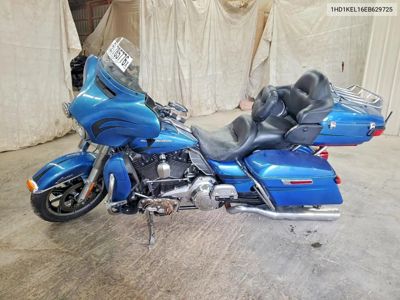 2014 Harley-Davidson Flhtk Electra Glide Ultra Limited VIN: 1HD1KEL16EB629725 Lot: 59785776