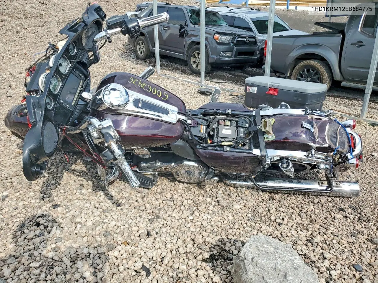 2014 Harley-Davidson Flhxs Street Glide Special VIN: 1HD1KRM12EB684775 Lot: 60062926