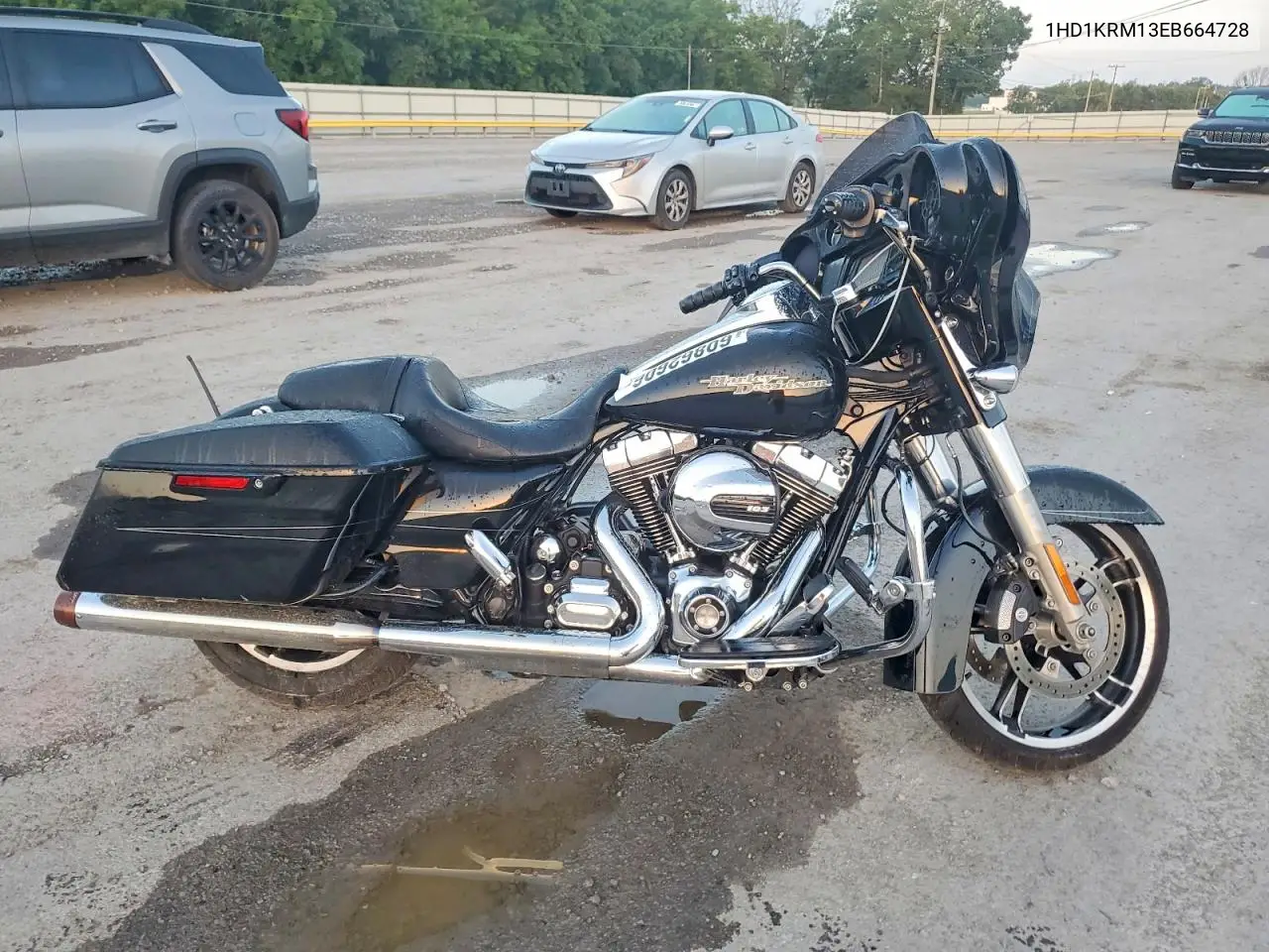 2014 Harley-Davidson Flhxs Street Glide Special VIN: 1HD1KRM13EB664728 Lot: 60862606