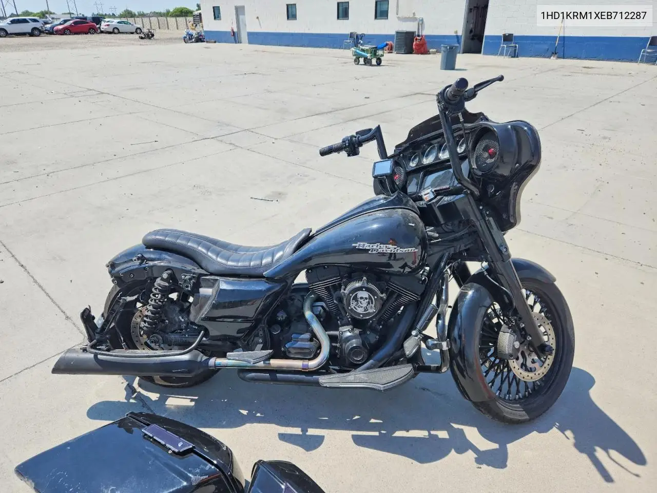 2014 Harley-Davidson Flhxs Street Glide Special VIN: 1HD1KRM1XEB712287 Lot: 61229816