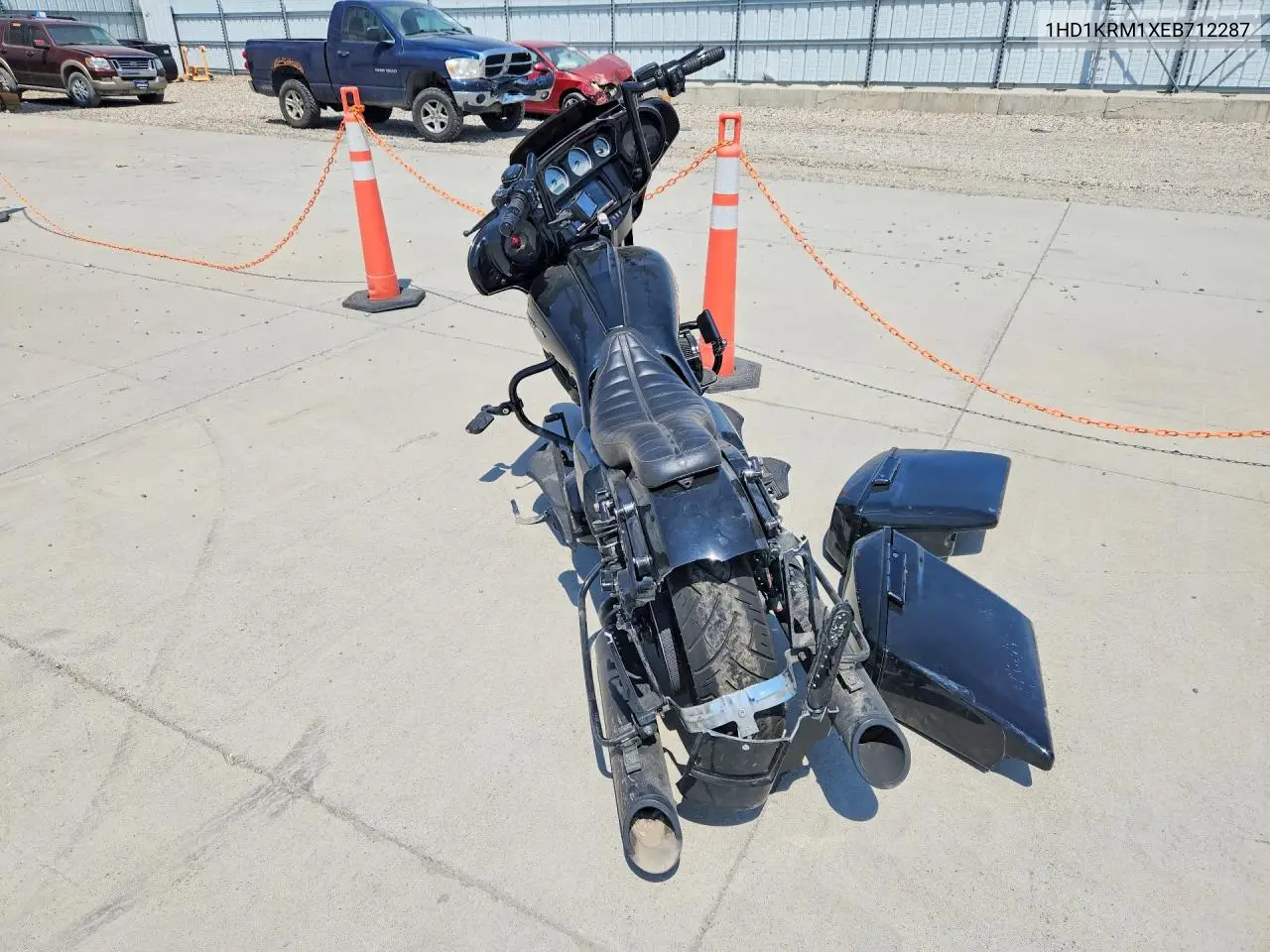 2014 Harley-Davidson Flhxs Street Glide Special VIN: 1HD1KRM1XEB712287 Lot: 61229816