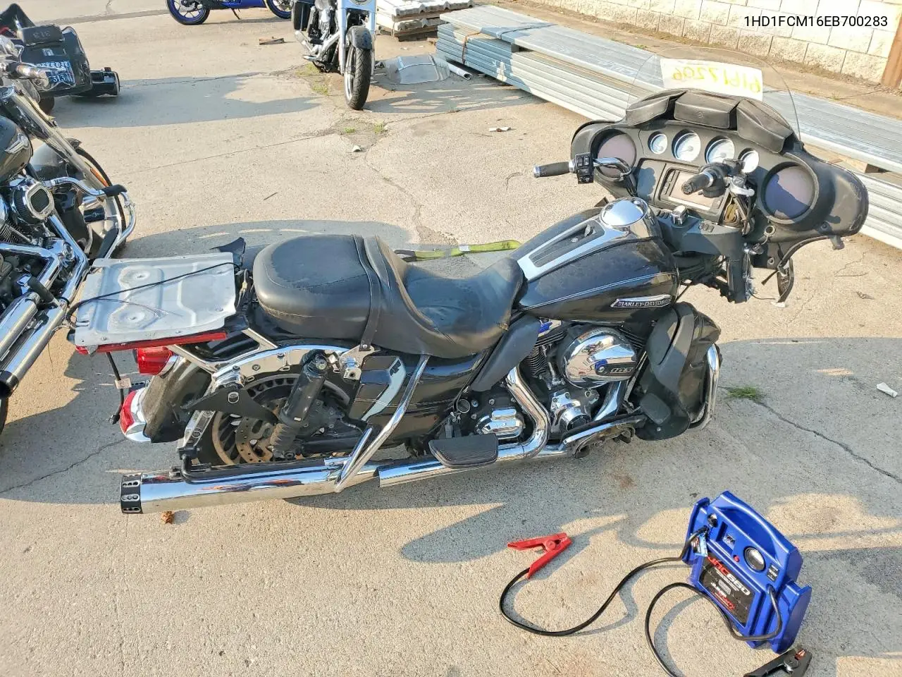 2014 Harley-Davidson Flhtcu Ultra Classic Electra Glide VIN: 1HD1FCM16EB700283 Lot: 61617206