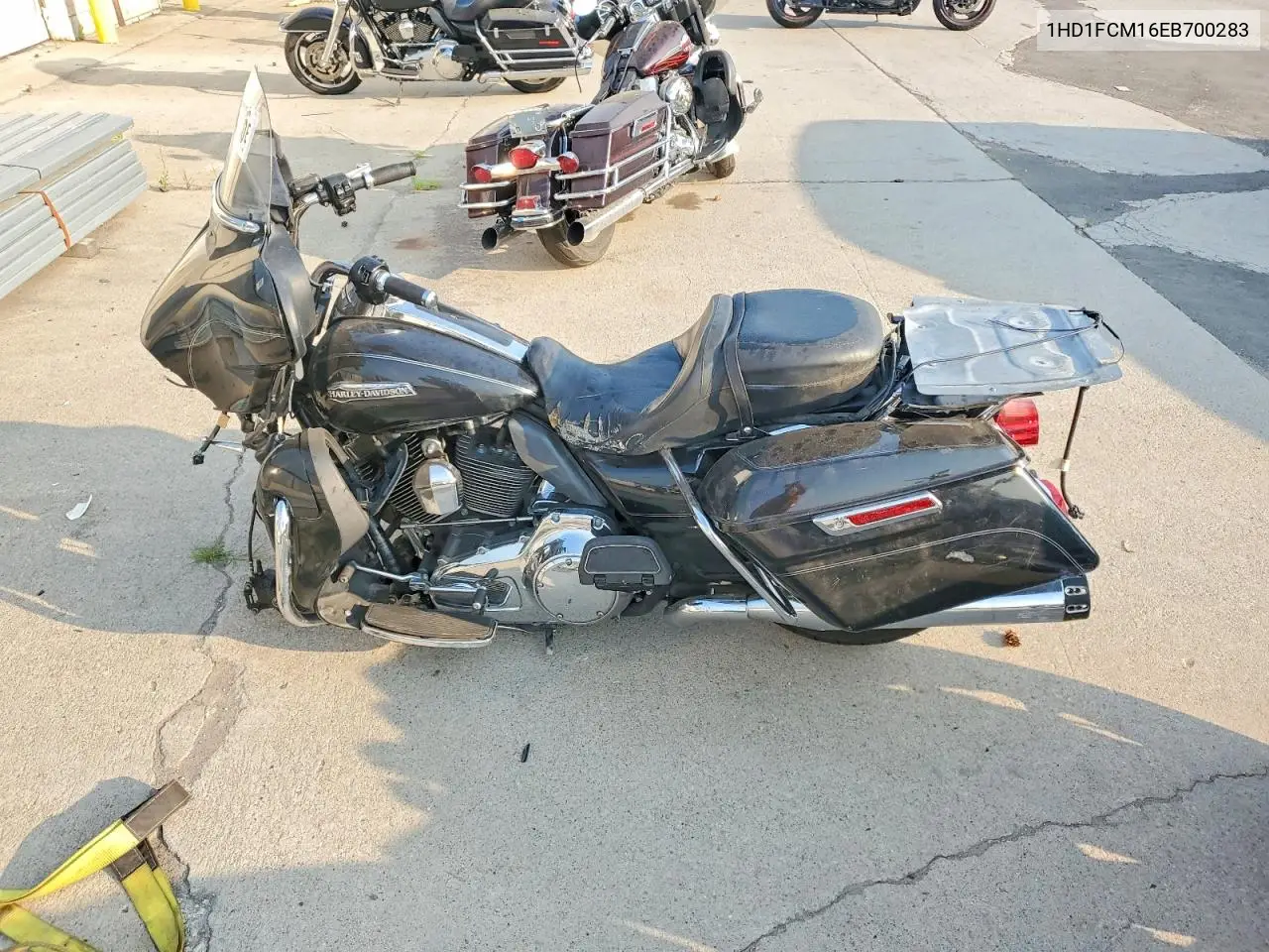 2014 Harley-Davidson Flhtcu Ultra Classic Electra Glide VIN: 1HD1FCM16EB700283 Lot: 61617206