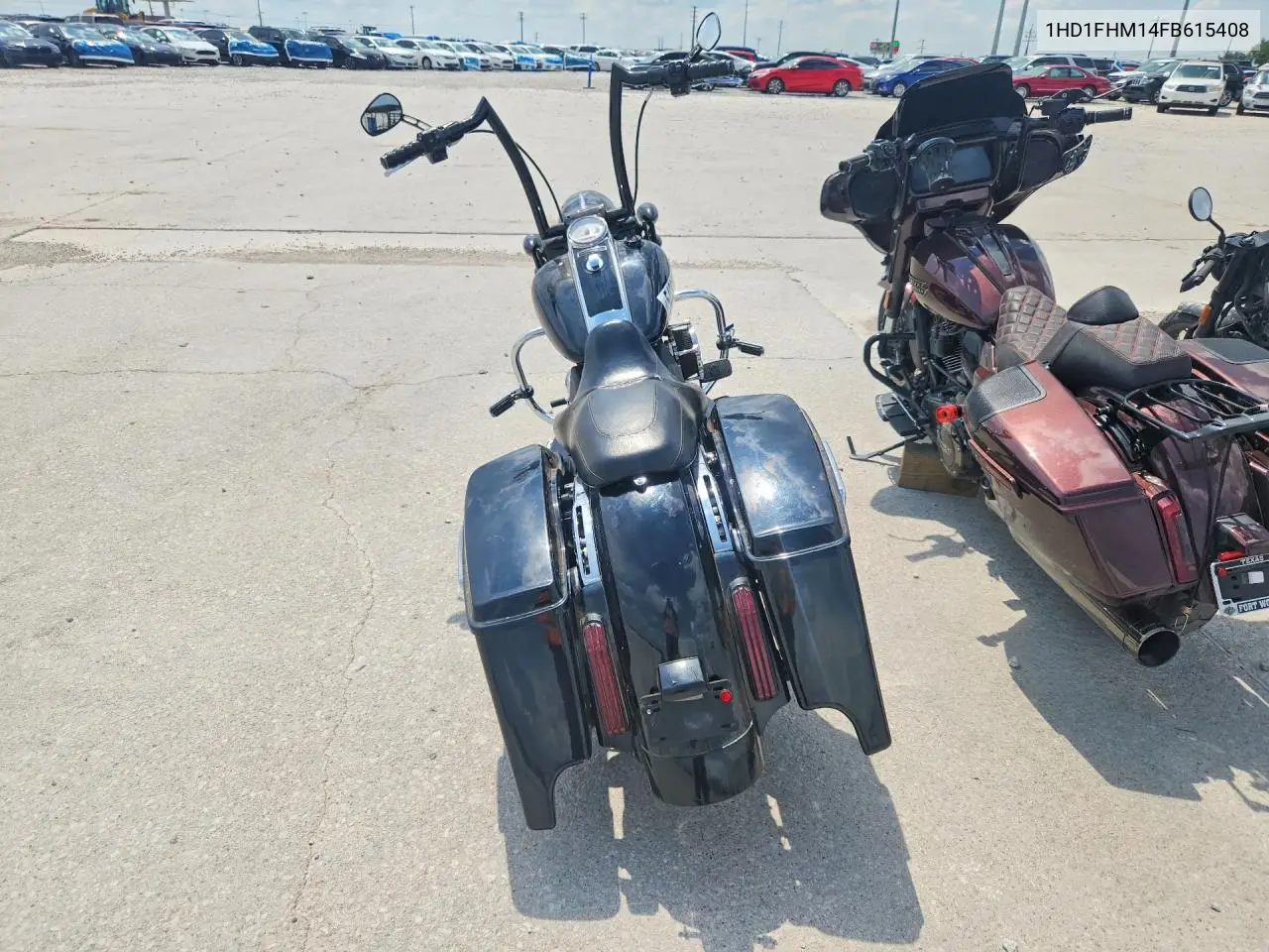 2015 Harley-Davidson Flhp Police Road King VIN: 1HD1FHM14FB615408 Lot: 54080936