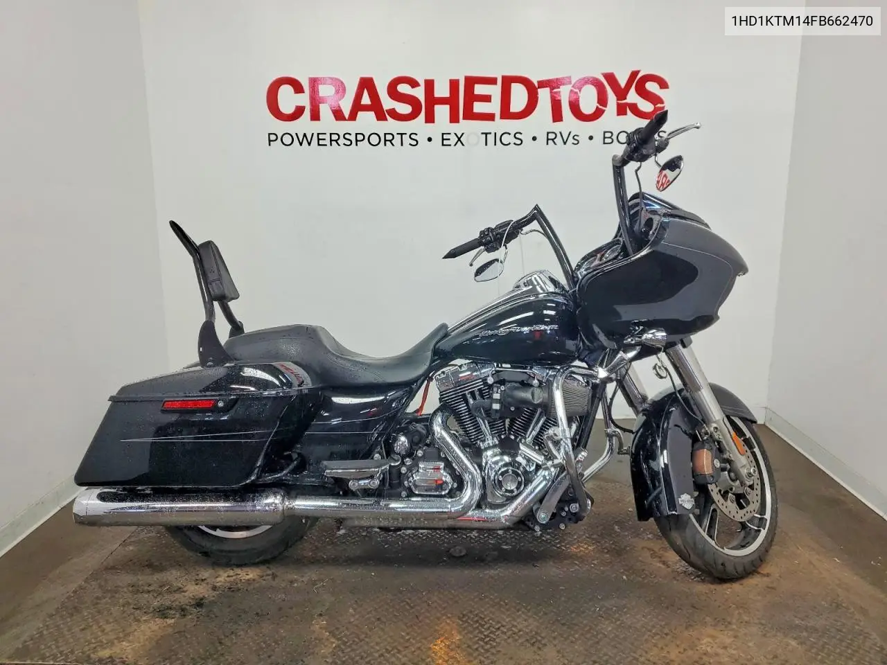 2015 Harley-Davidson Fltrxs Road Glide Special VIN: 1HD1KTM14FB662470 Lot: 58833026