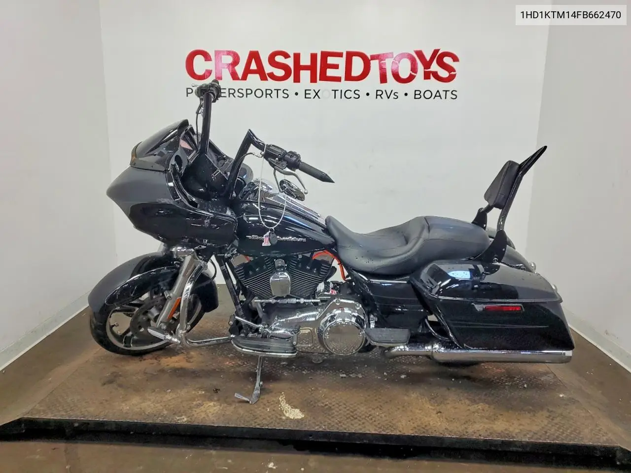 2015 Harley-Davidson Fltrxs Road Glide Special VIN: 1HD1KTM14FB662470 Lot: 58833026