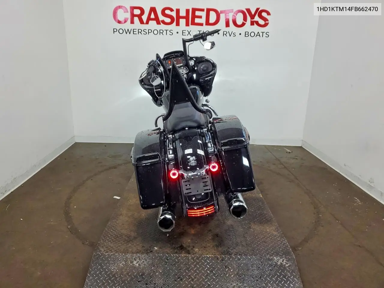 2015 Harley-Davidson Fltrxs Road Glide Special VIN: 1HD1KTM14FB662470 Lot: 58833026
