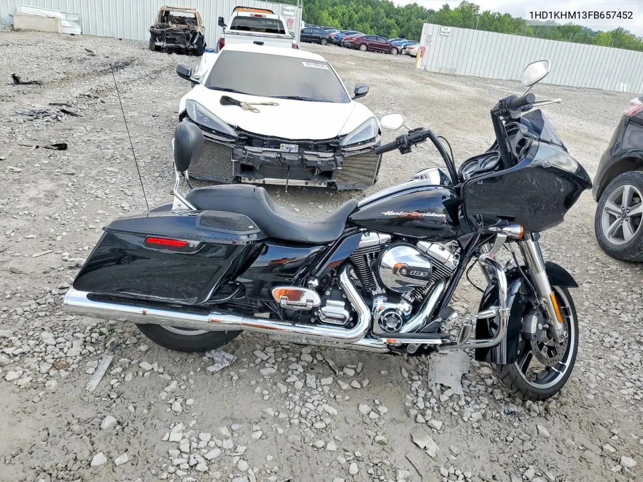 2015 Harley-Davidson Fltrx Road Glide VIN: 1HD1KHM13FB657452 Lot: 60190786