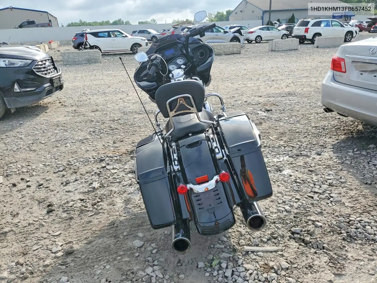 2015 Harley-Davidson Fltrx Road Glide VIN: 1HD1KHM13FB657452 Lot: 60190786