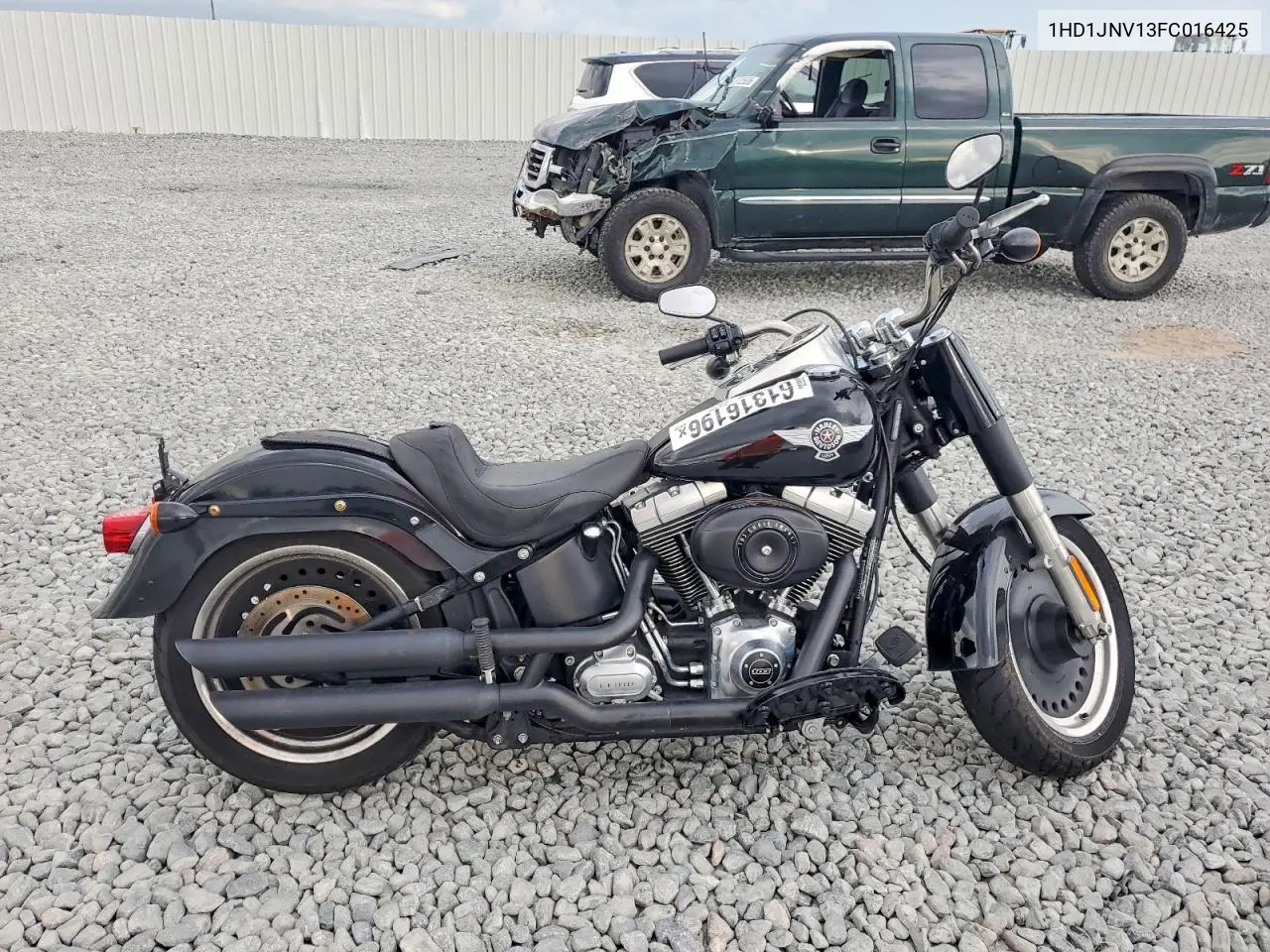2015 Harley-Davidson Flstfb Fatboy Lo VIN: 1HD1JNV13FC016425 Lot: 61316196