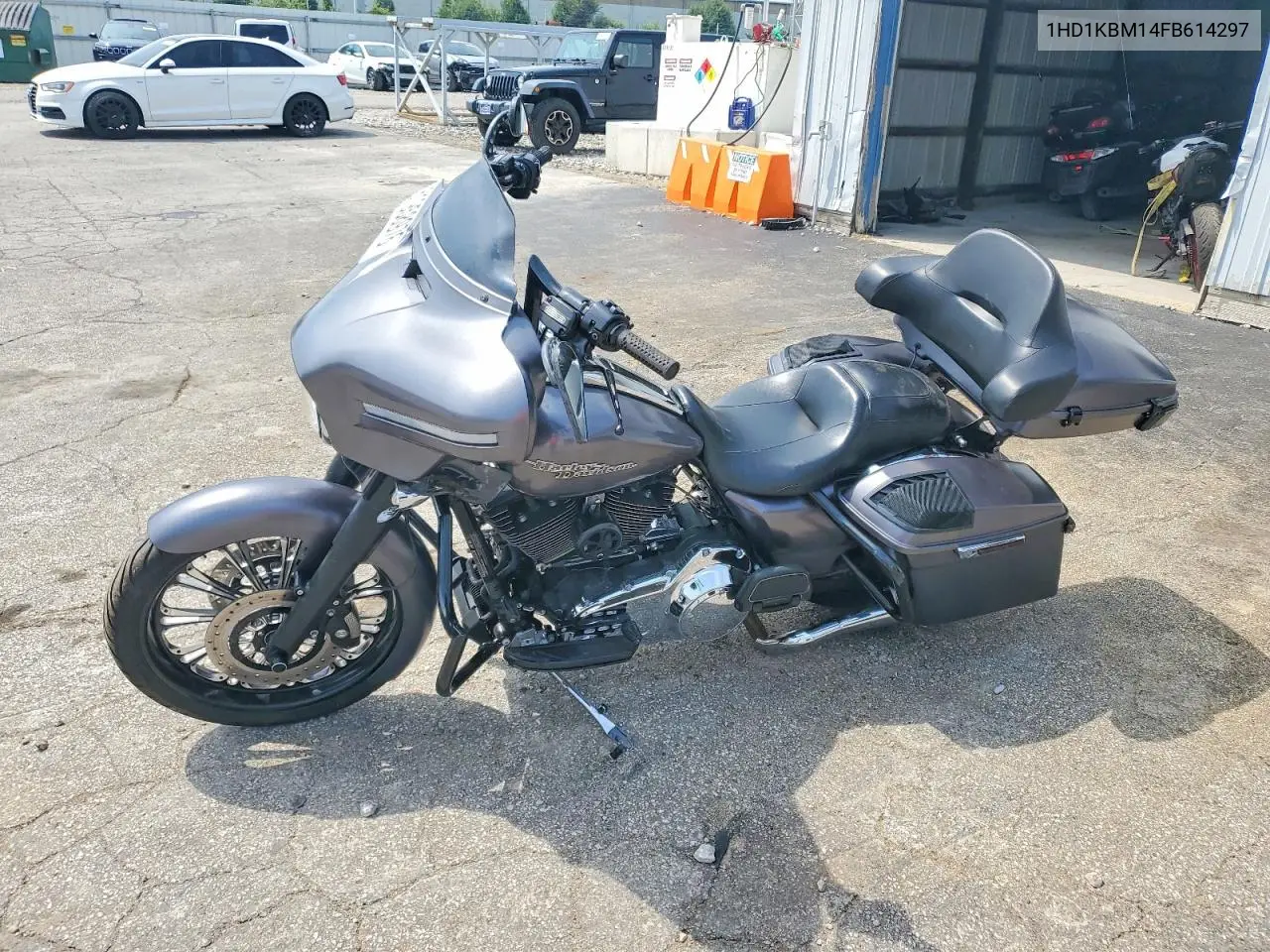2015 Harley-Davidson Flhx Street Glide VIN: 1HD1KBM14FB614297 Lot: 61958976