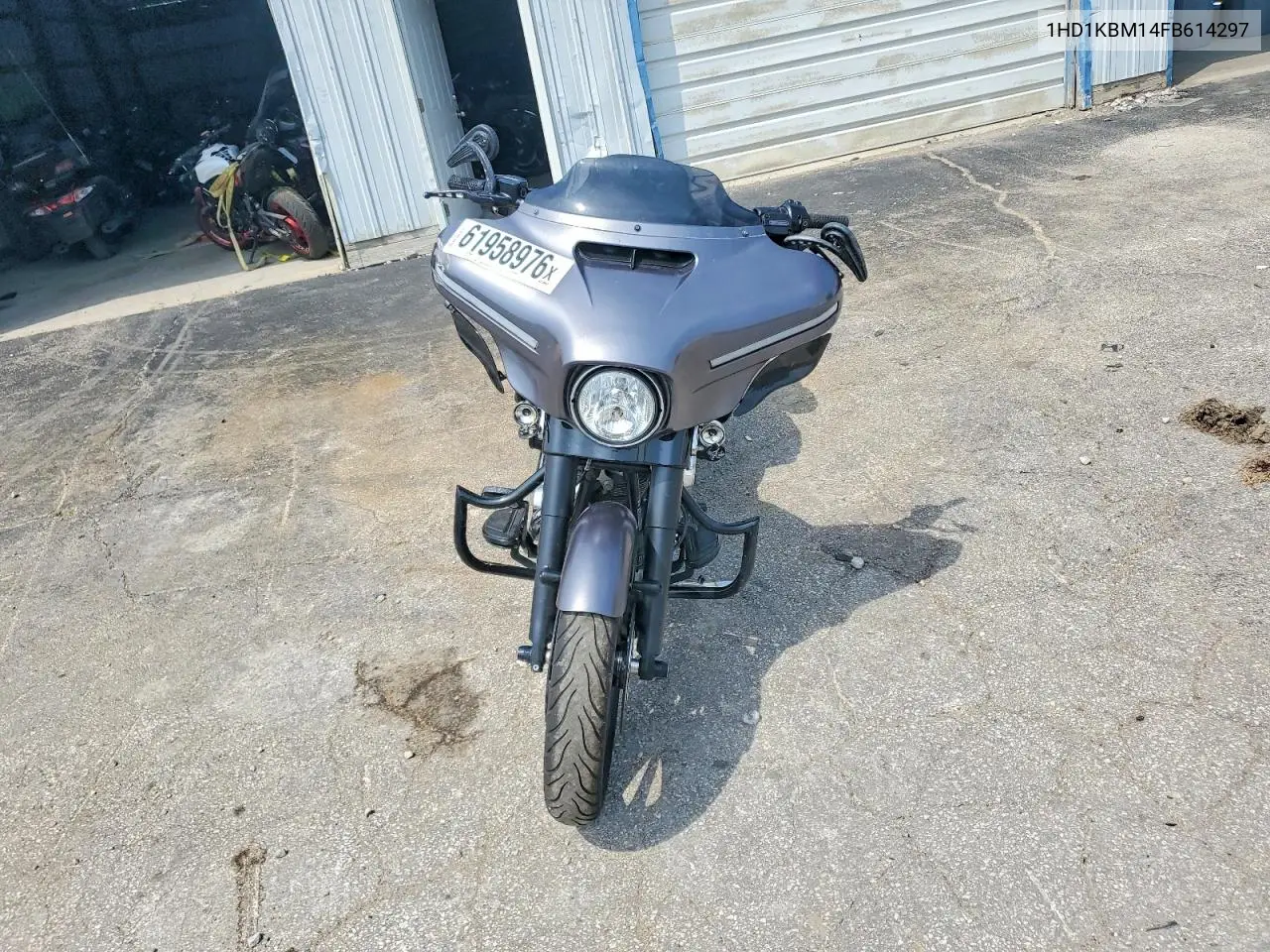 2015 Harley-Davidson Flhx Street Glide VIN: 1HD1KBM14FB614297 Lot: 61958976