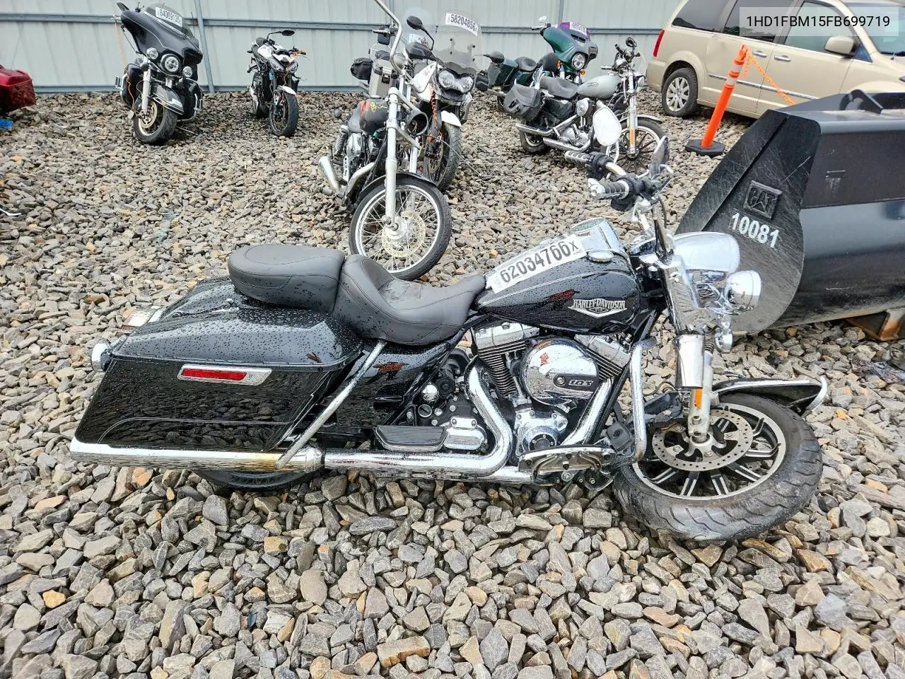 2015 Harley-Davidson Flhr Road King VIN: 1HD1FBM15FB699719 Lot: 62034766