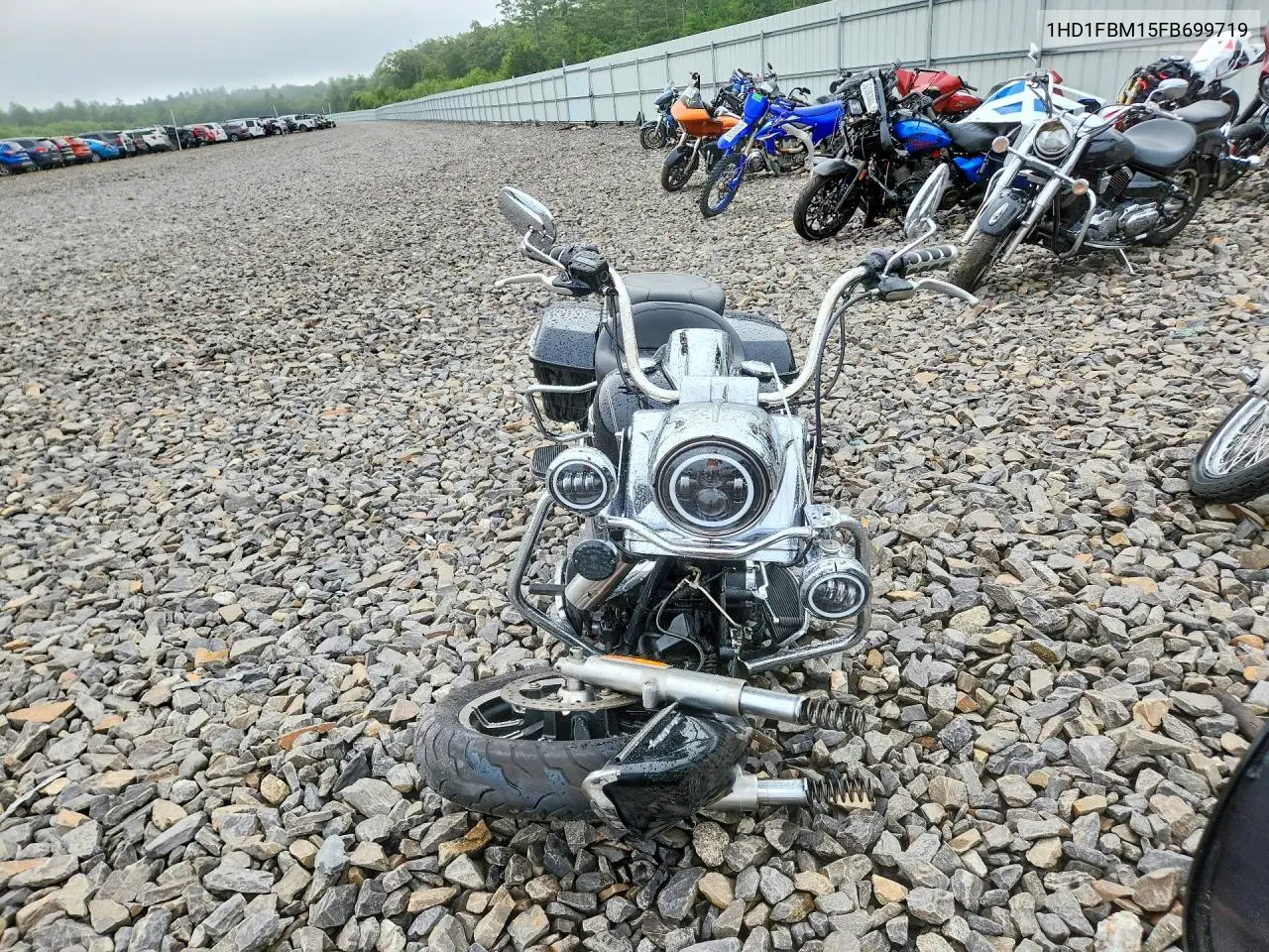 2015 Harley-Davidson Flhr Road King VIN: 1HD1FBM15FB699719 Lot: 62034766